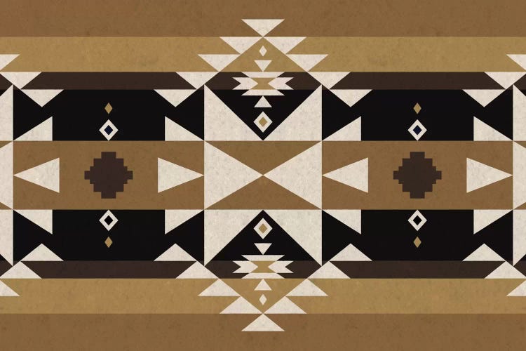 Sandy Black Tribal Pattern