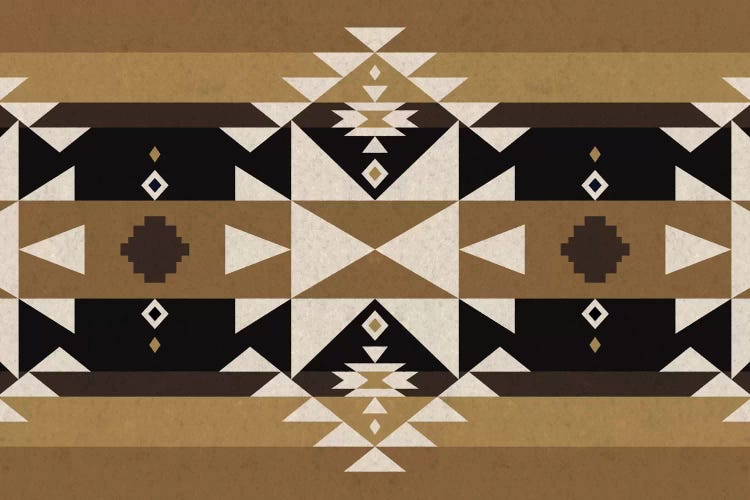 Sandy Black Tribal Pattern