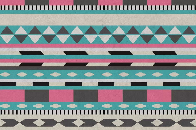 Bubble Gum Tribal Pattern