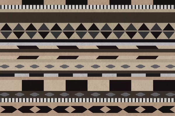 Tribal Inspired Patterns: Desert Sands Tribal Pattern II by 5by5collective