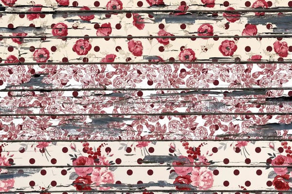 Textiles Collection: Floral Boards #2 by 5by5collective
