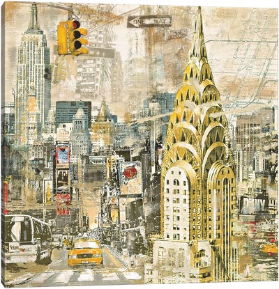 In Manhattan Canvas Art Print