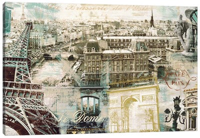 Paris Canvas Art Print