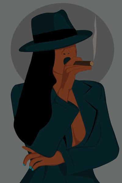 Women's Suits: Girl In Suit by Tysee Ciage