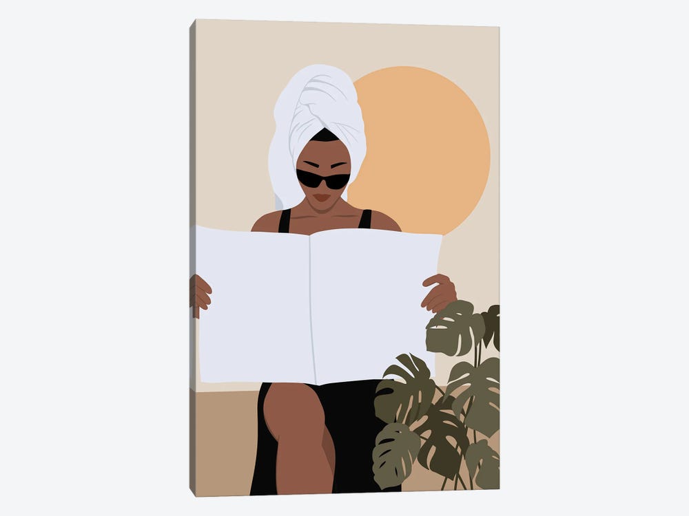 Classy Woman Self Care by Tysee Ciage 1-piece Art Print