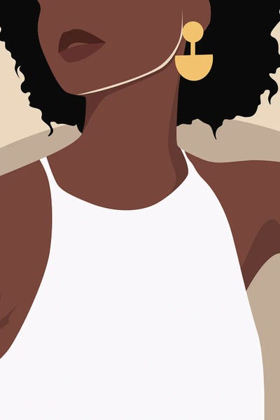 Afrocentric by Tysee Ciage canvas print