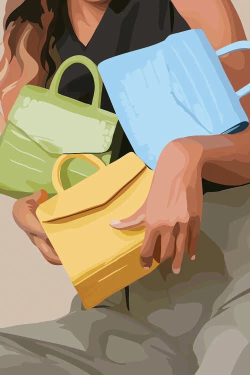 Bags by Tysee Ciage wall art