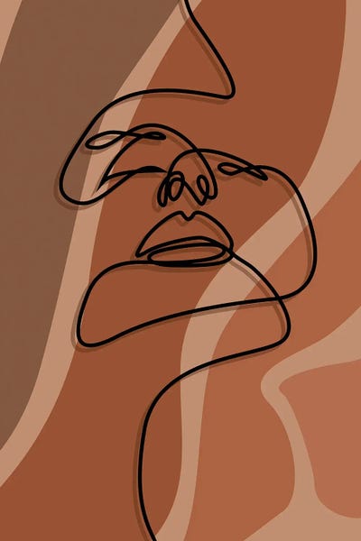 Trendsetter: Face Line Art by Tysee Ciage