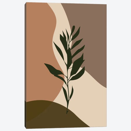 Abstract Plant Art Canvas Print #TYC45} by Tysee Ciage Canvas Art