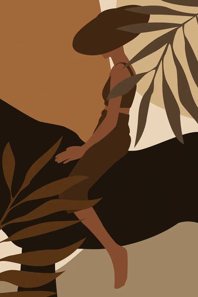 Woman On Horse Art by Tysee Ciage framed wall art