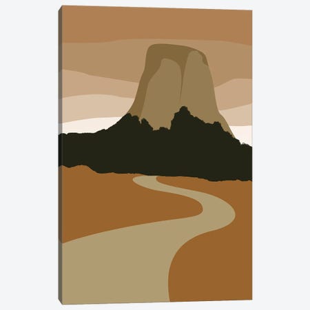 Mountain Art Canvas Print #TYC72} by Tysee Ciage Canvas Artwork