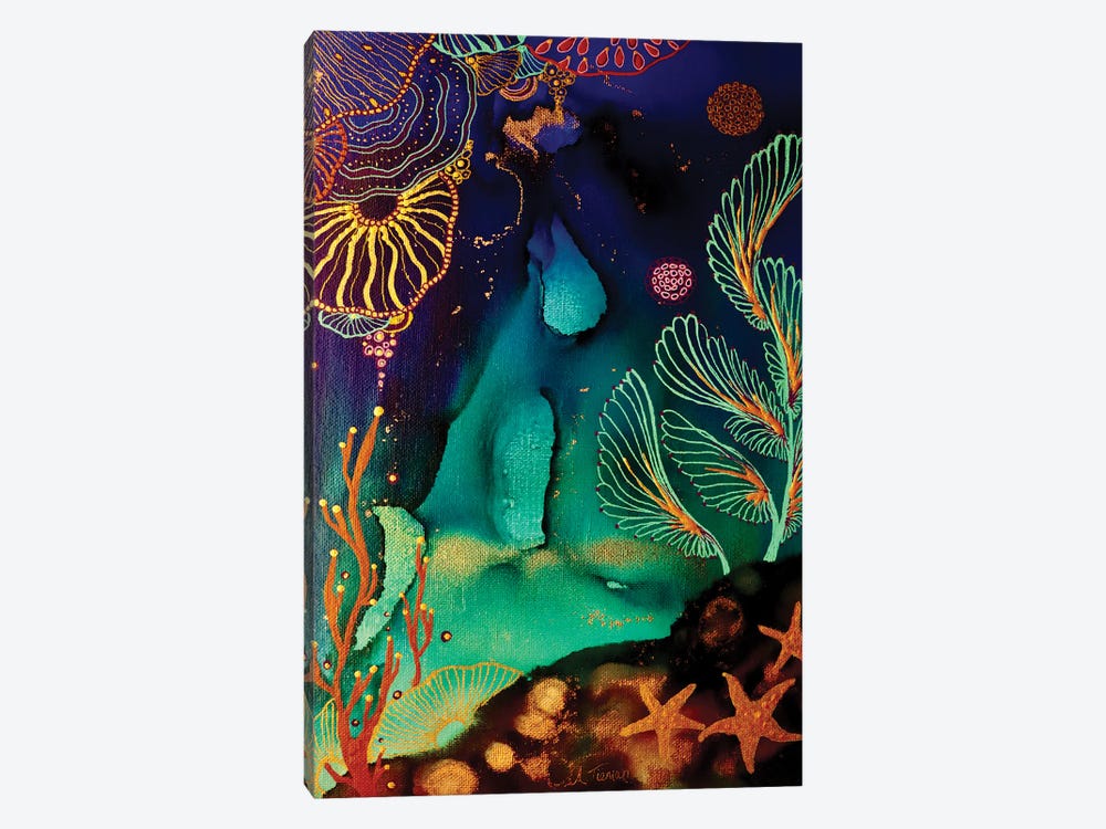 Jewels Of The Sea by Amy Tieman 1-piece Canvas Wall Art