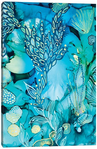 Sea Of Tranquility Canvas Art Print - Ocean Blues