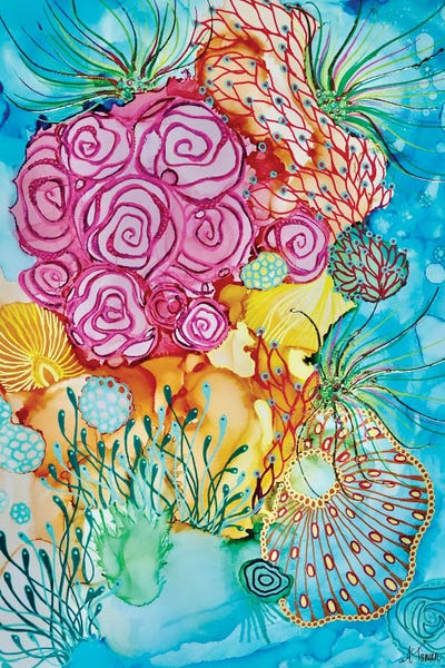 Alcohol Ink: High Tide by Amy Tieman