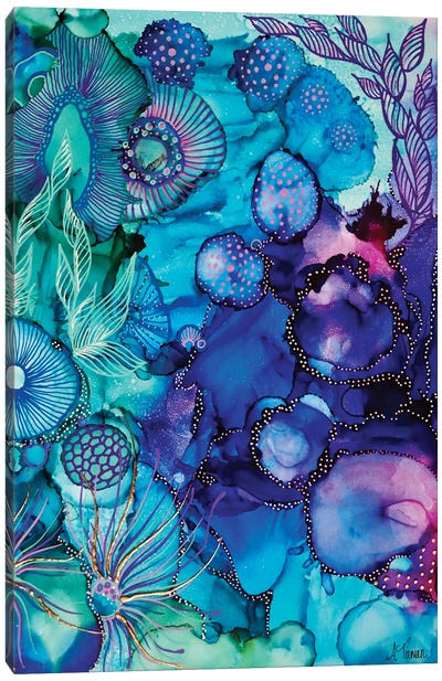 Into The Mystic Canvas Art Print - Coral Art