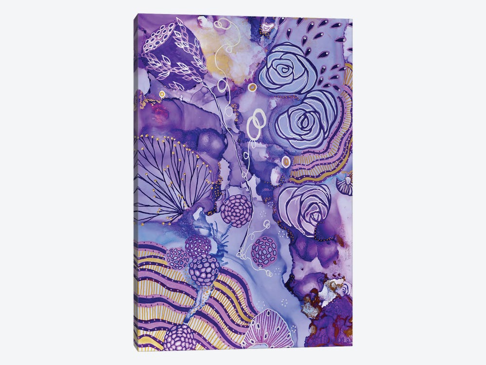 Purple Reign by Amy Tieman 1-piece Canvas Print