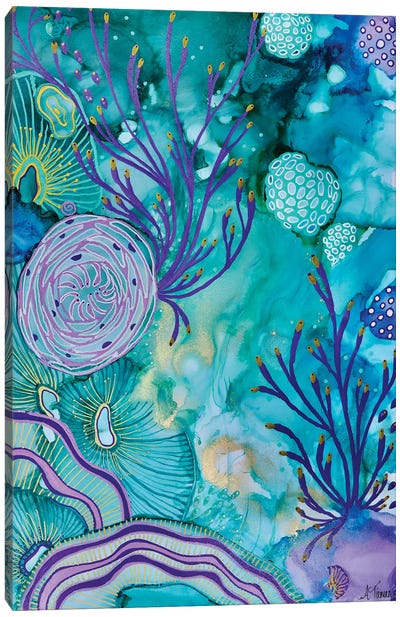 Sweet Dreams Canvas Art Print - Ocean Blues