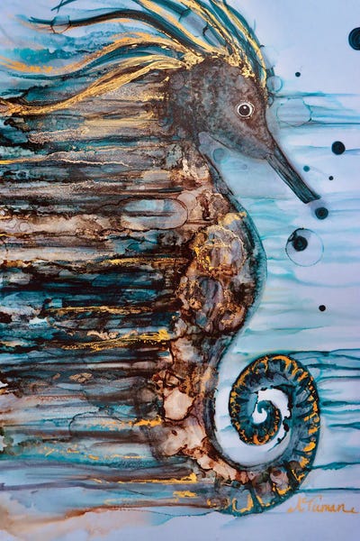 Seahorses: Monsieur Seahorse by Amy Tieman