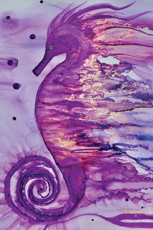 Madame Seahorse by Amy Tieman wall art