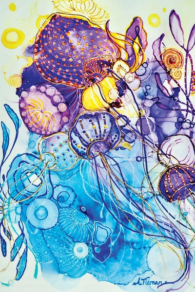 Amy Tieman: Jellyfish Garden by Amy Tieman