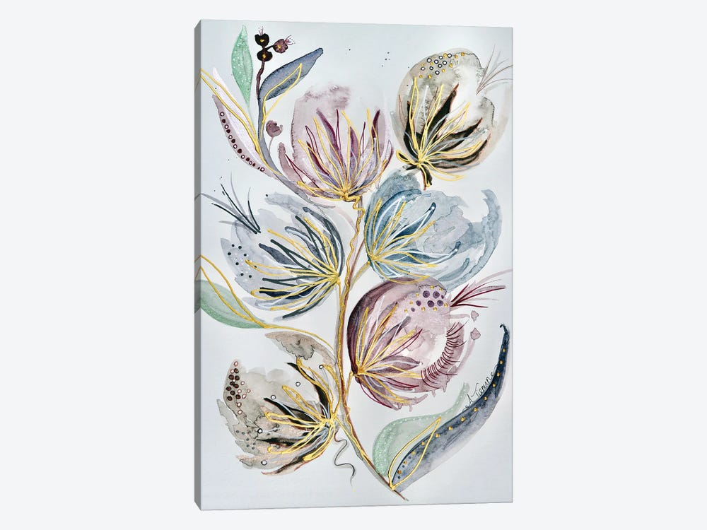 Spa Floral by Amy Tieman 1-piece Canvas Wall Art
