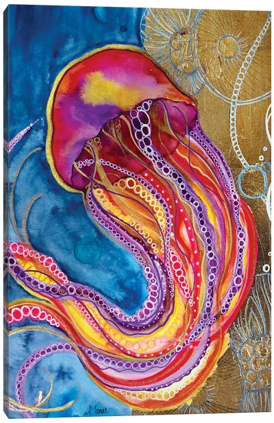 Majesty Of The Sea Canvas Art Print - Amy Tieman