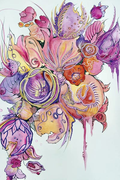 Alcohol Ink: Romance Floral by Amy Tieman