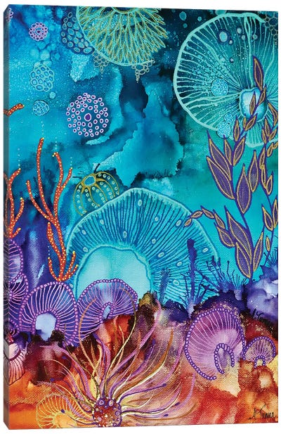 The Sea Will Rise Canvas Art Print - Underwater Art