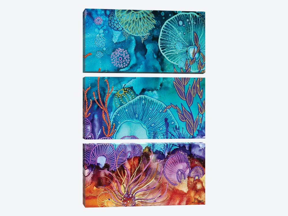 The Sea Will Rise by Amy Tieman 3-piece Art Print