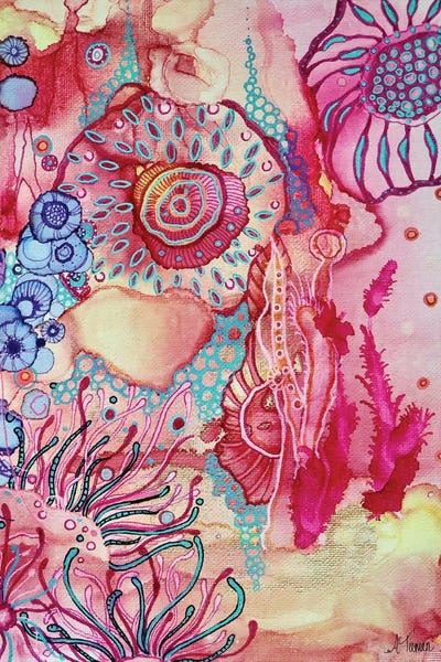 Alcohol Ink: Neverending Story by Amy Tieman