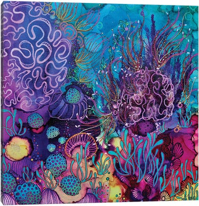 Just Like Heaven Canvas Art Print - Coral Art