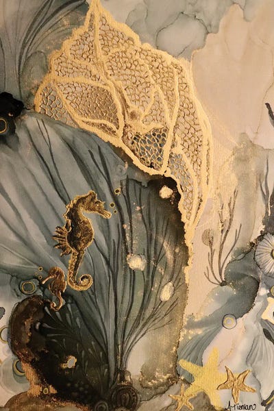 Seahorses: Serene Waters by Amy Tieman