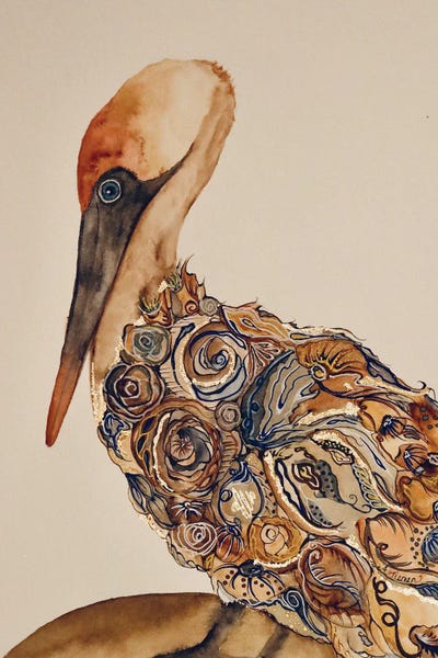 Amy Tieman: Proud Pelican by Amy Tieman