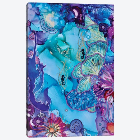 Hello There Canvas Print #TYM6} by Amy Tieman Canvas Artwork