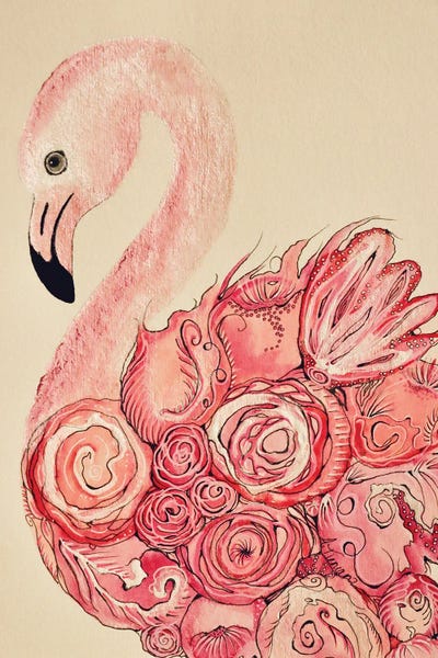Embellished Animals: Fabulous Flamingo by Amy Tieman