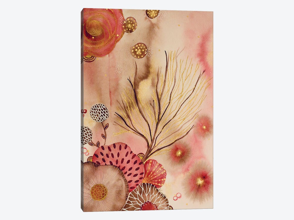 Blush Reef by Amy Tieman 1-piece Canvas Print