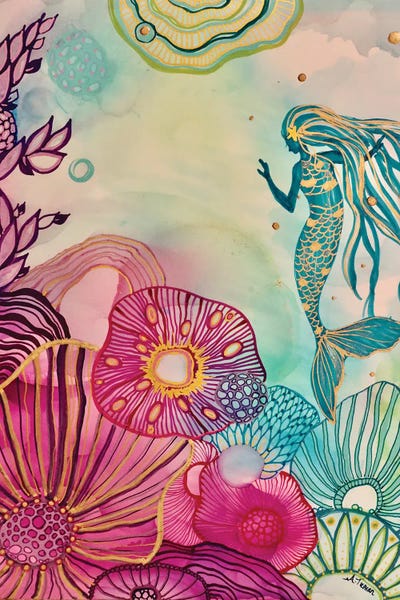 Ocean Treasures: Enchanted Mermaid ll by Amy Tieman