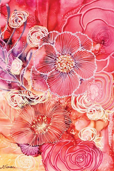 Amy Tieman: Peaceful Garden by Amy Tieman