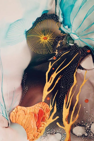 Alcohol Ink: Reflections ll by Amy Tieman