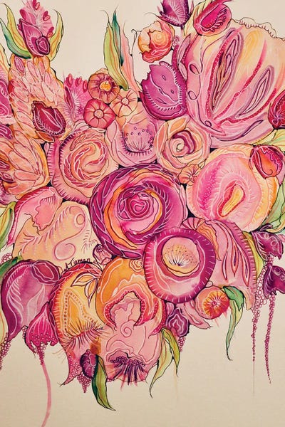 Alcohol Ink: Blooms of Elation by Amy Tieman