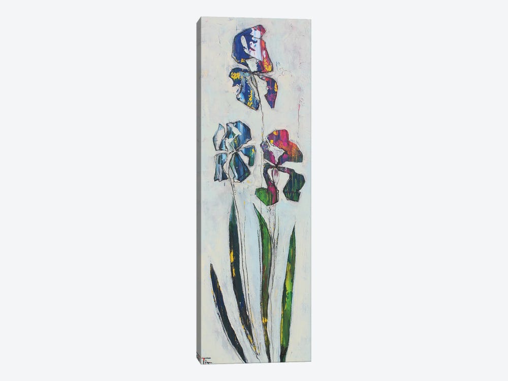 Irises by Tatyana Ausheva 1-piece Canvas Print