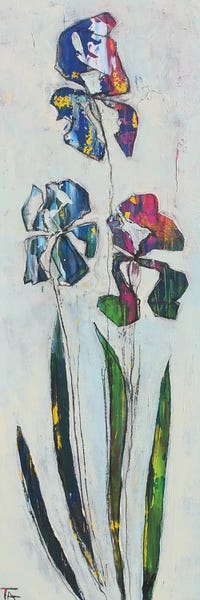 Tatyana Ausheva: Irises by Tatyana Ausheva