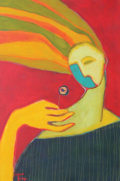 Homage To The Fauves: The Last Autumn Flower by Tatyana Ausheva