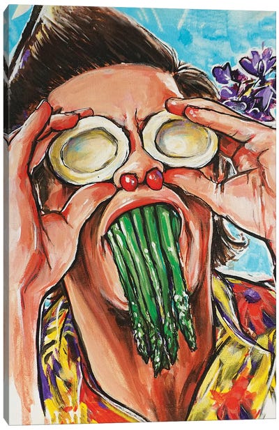 Ace Ventura Canvas Art Print - Crude Humor Art