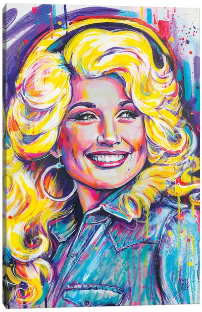 Dolly Canvas Art Print - Limited Edition Musicians Art