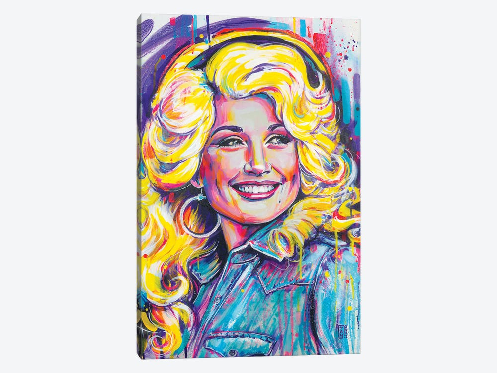 Dolly by Tay Odynski 1-piece Canvas Artwork