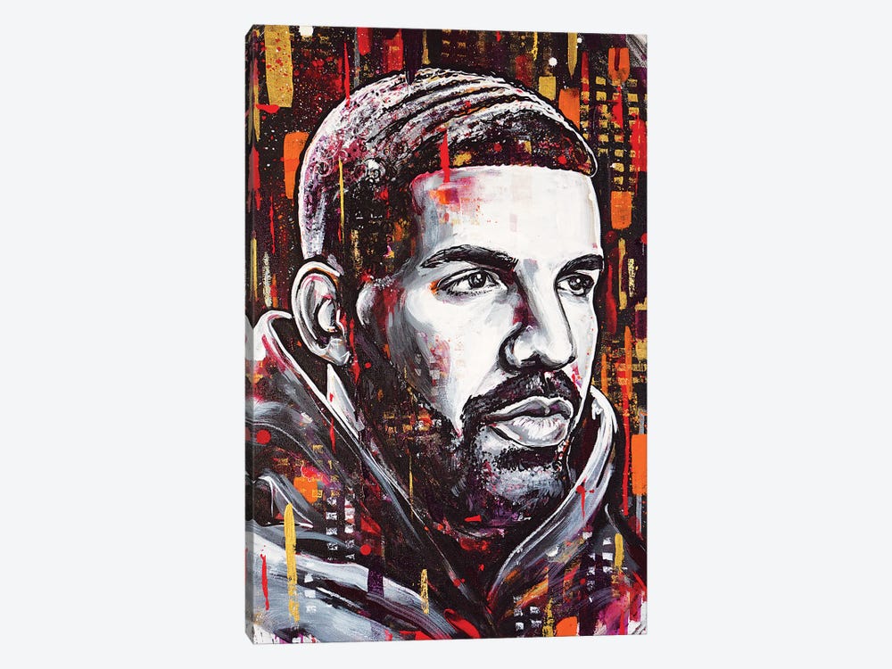 Drake by Tay Odynski 1-piece Canvas Print