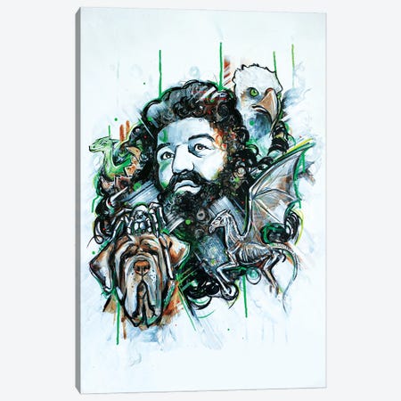 Hagrid And His Pals Canvas Print #TYY20} by Tay Odynski Canvas Print