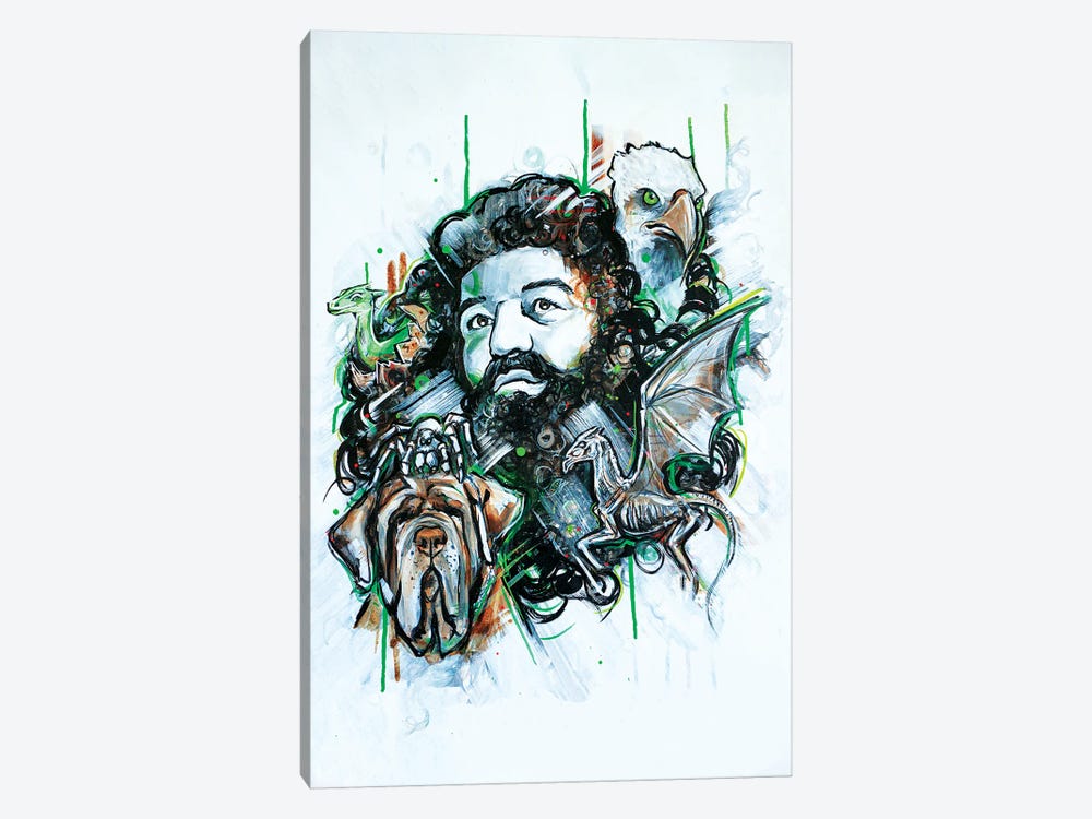 Hagrid And His Pals by Tay Odynski 1-piece Canvas Art