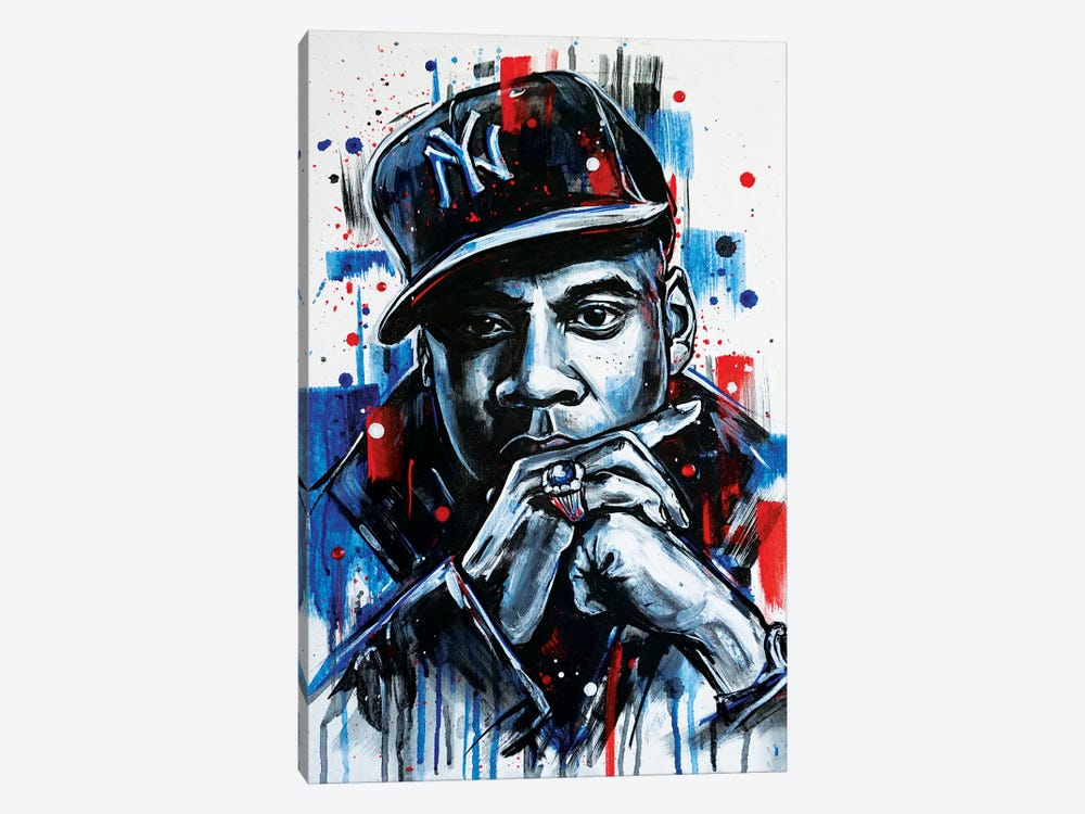 Jay Z by Tay Odynski 1-piece Canvas Art